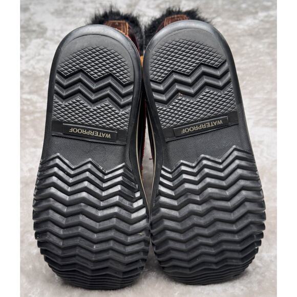 Sorel Premium Joan of Arctic Red Oxblood Waterproof Snow Boots Womens Size 7.5 - Picture 6 of 16